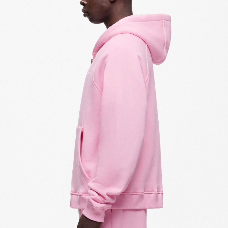 7HEAVENS Logo Zip Hoodie - Cotton Candy