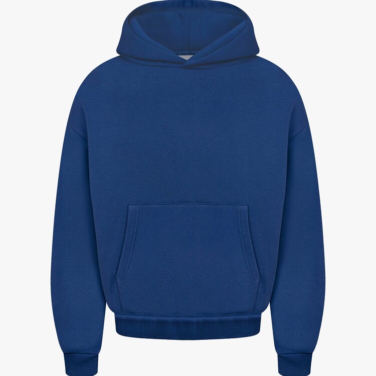7HEAVENS Heavy Blank Hoodie - Ocean Blue