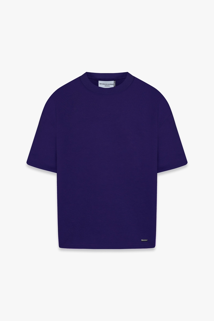 7HEAVENS Heavy Blank Tee - Purple