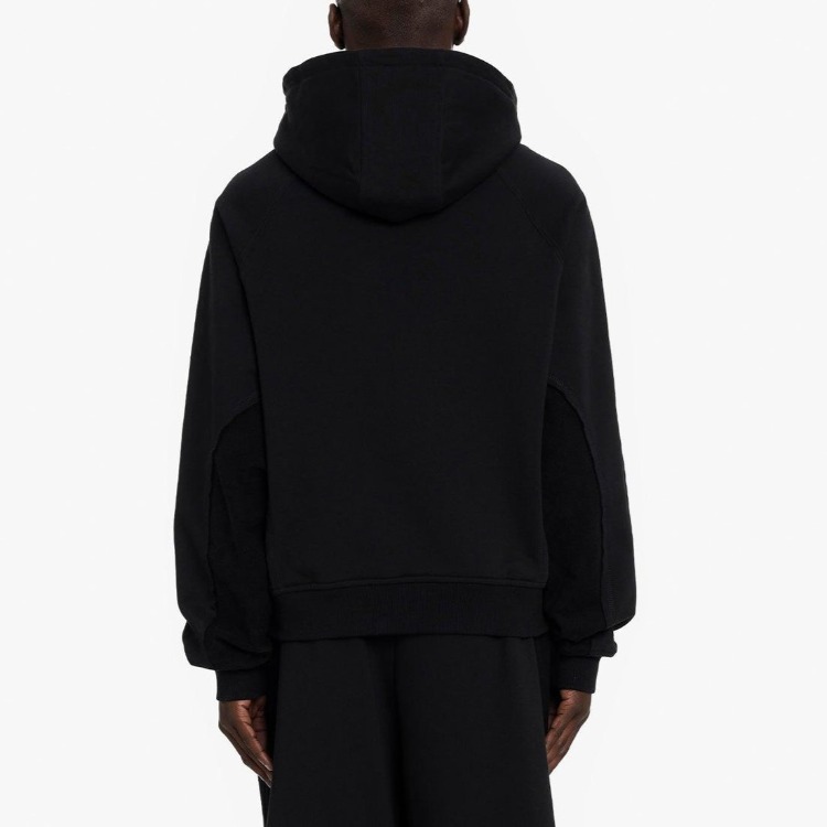VICINITY Inside Out Zip Hoodie - Black