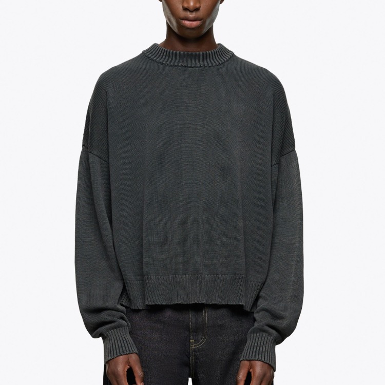 7HEAVENS Cropped Knit Sweater