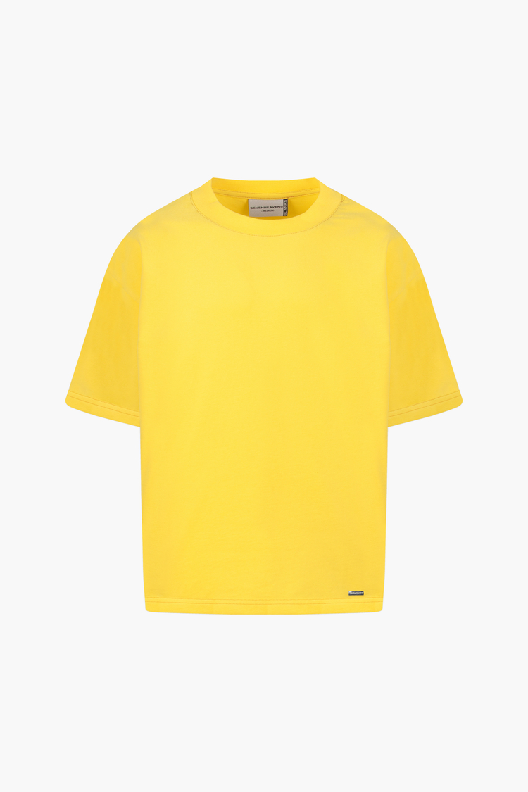 7HEAVENS Heavy Blank Tee - Yellow