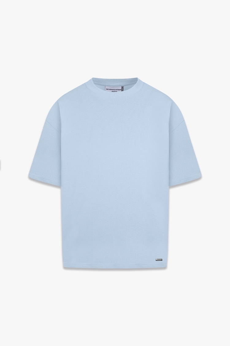 7HEAVENS Heavy Blank Tee - Baby Blue