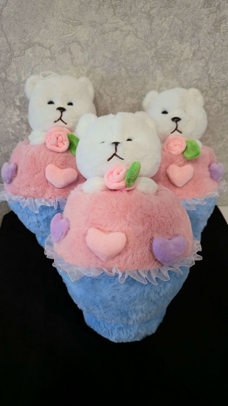 Peluş Buket Ayı 