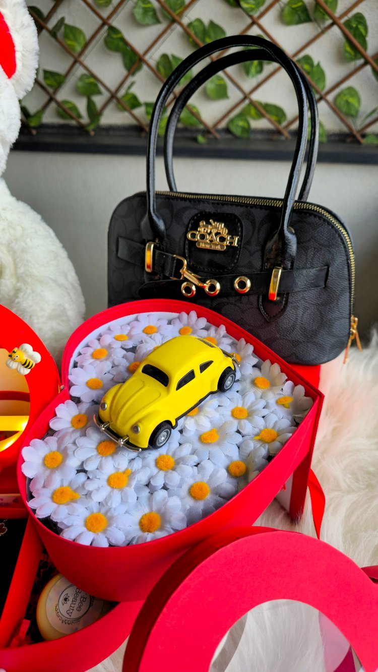 LOVE Işıklı Premium Hediye Seti – Peluş & Çanta/Birbirinden Güzel Hediyelerle Dolu