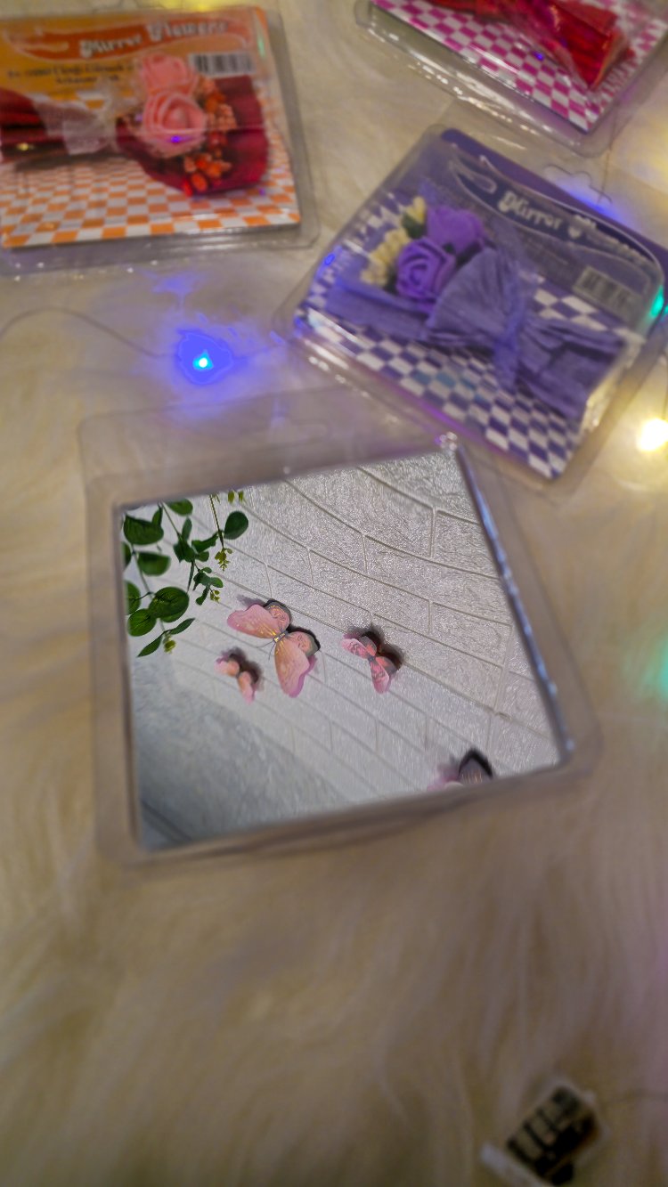 Solmayan Mini Mirror Flowers Hediyelik Buket 