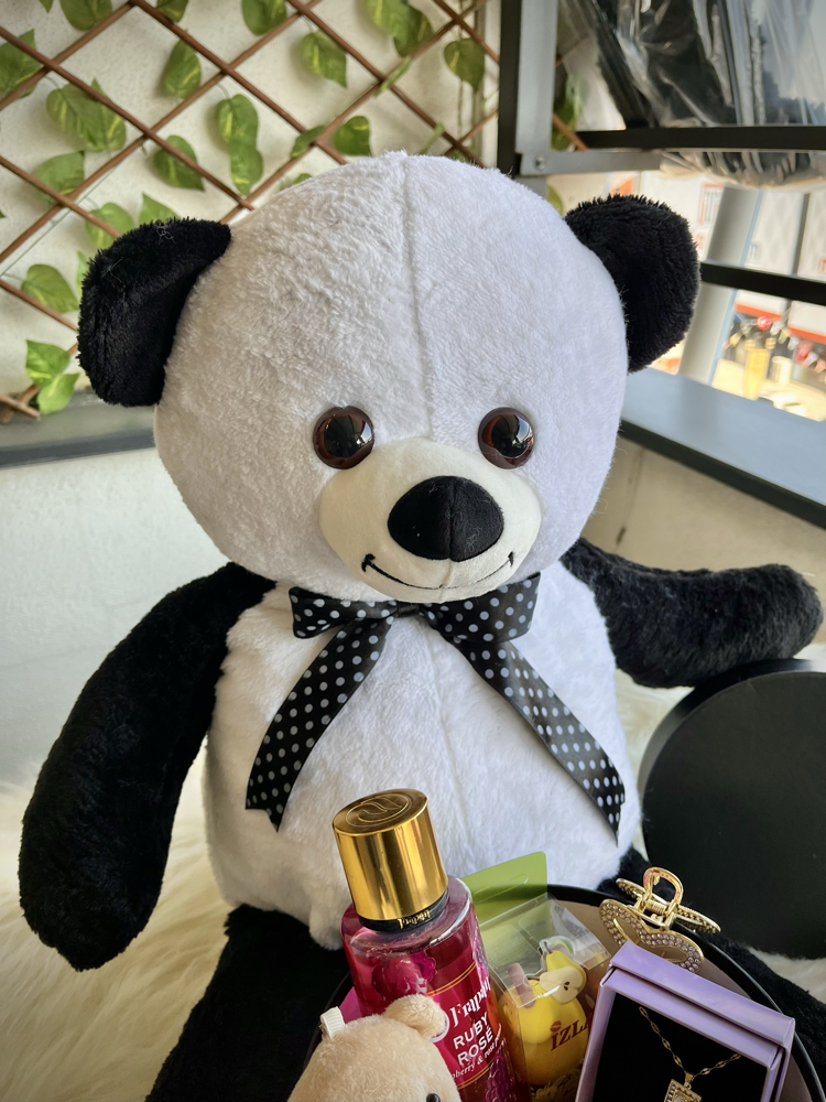 Panda peluşlu tasarım özel seri 