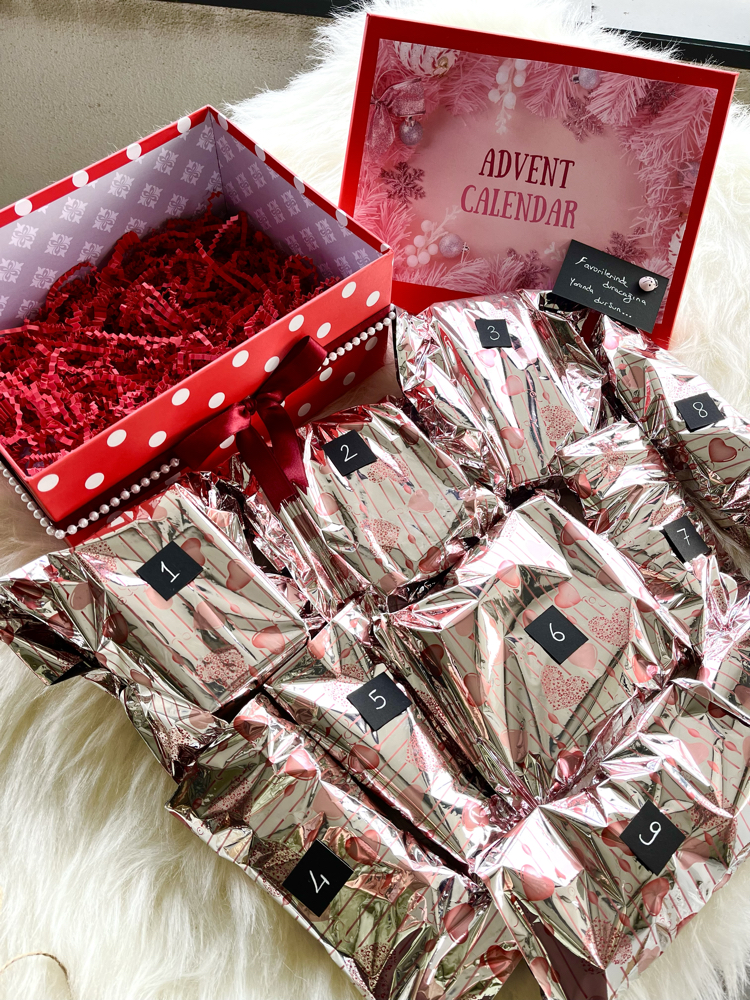ADVENT CALENDAR HEDİYE SETİ ( 10 parça Lüx ürünler )