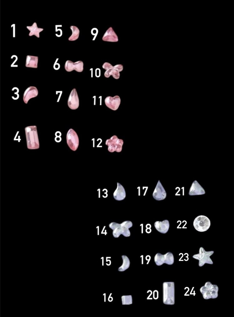 10lu Tooth Gems Set