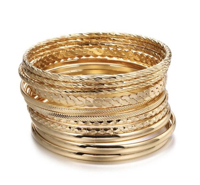 6lı Vintage Bilezik Set