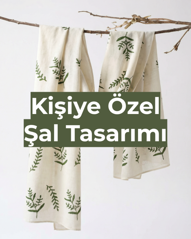 Kişiye Özel Pamuk Şal Tasarımı