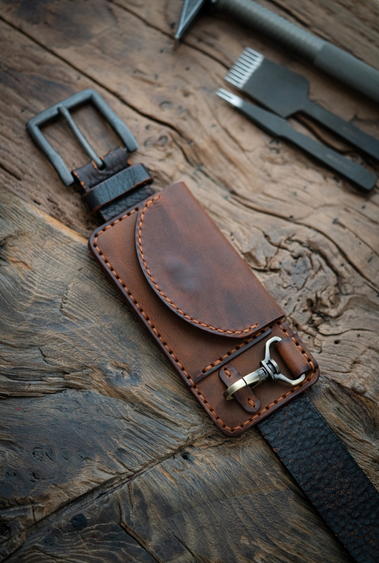 Model belt wallet