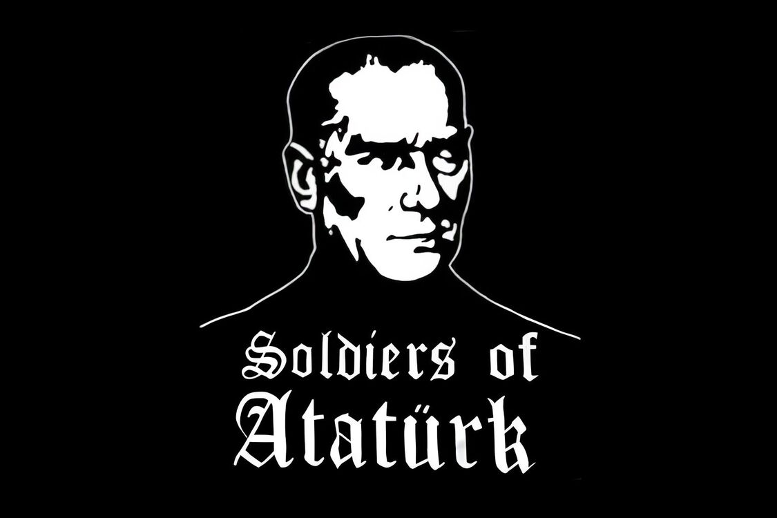Soldiers Of Atatürk Bayrak (Özel baskı) 