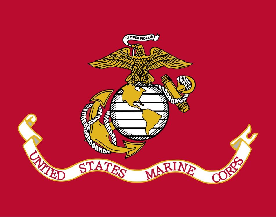 U.S Marine Bayrak 