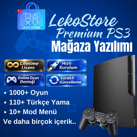 Leko Store Premium PS3 MAĞAZA YAZILIMI