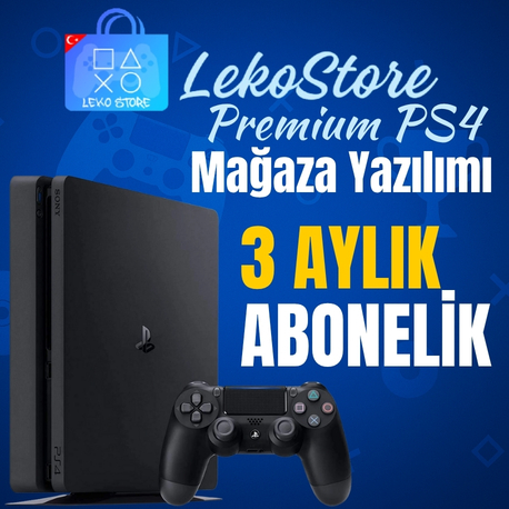 3 AYLIK PS4 PREMİUM LEKO STORE ABONELİĞİ