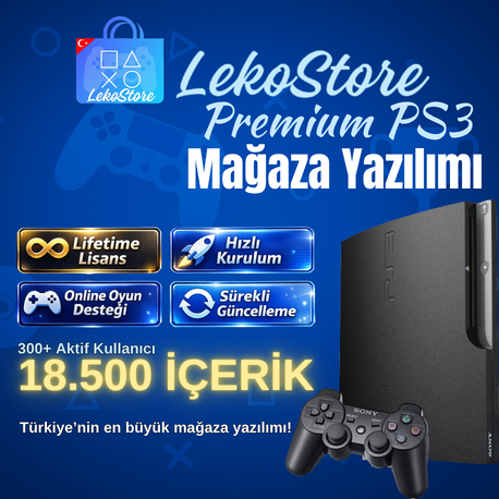 Leko Store Premium PS3 MAĞAZA UYGULAMASI