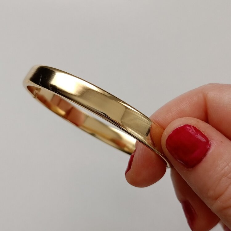 Lente Aksesuar Xuping Gold Ajda Model Kelepçe Bilezik (8mm)