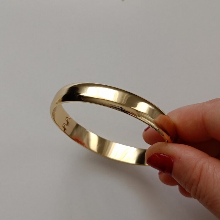 Lente Aksesuar Xuping Gold Ajda Model Kelepçe Bilezik (10mm)