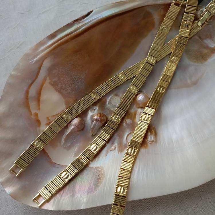 Lente Aksesuar Crtier Love Serisi Gold Bileklik