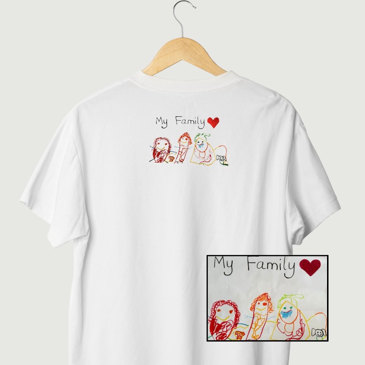 Kişiye Özel Çocuk ÇİZİM T-SHIRT