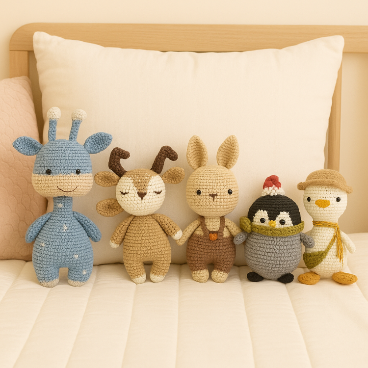El Yapımı Doğal Amigurumi Oyuncak