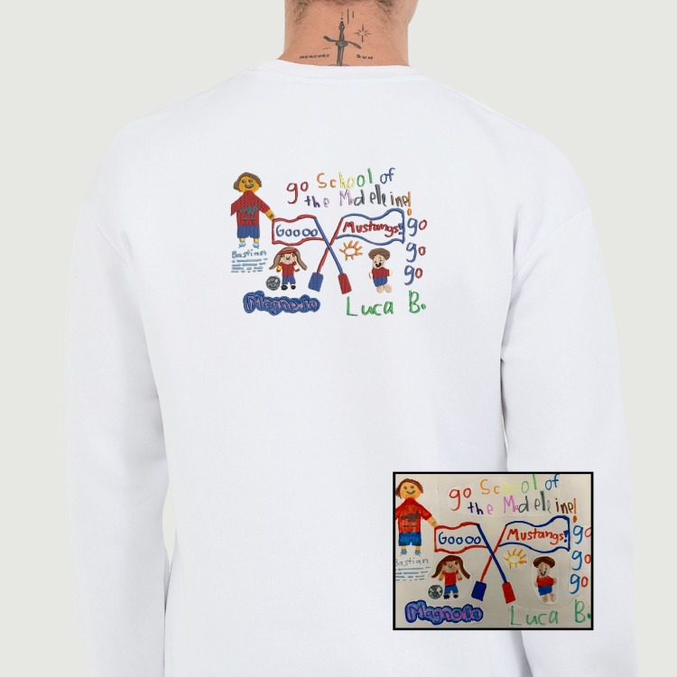 Kişiye Özel Çocuk Çizim SWEATSHIRT