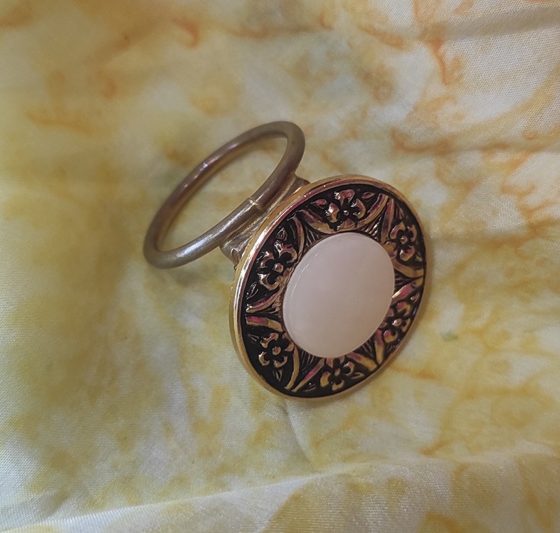 Minik Sedef Taşlı Alman Üretimi Vintage Broş