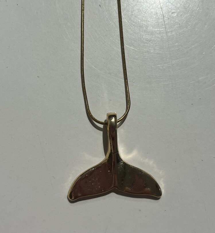 whale necklace