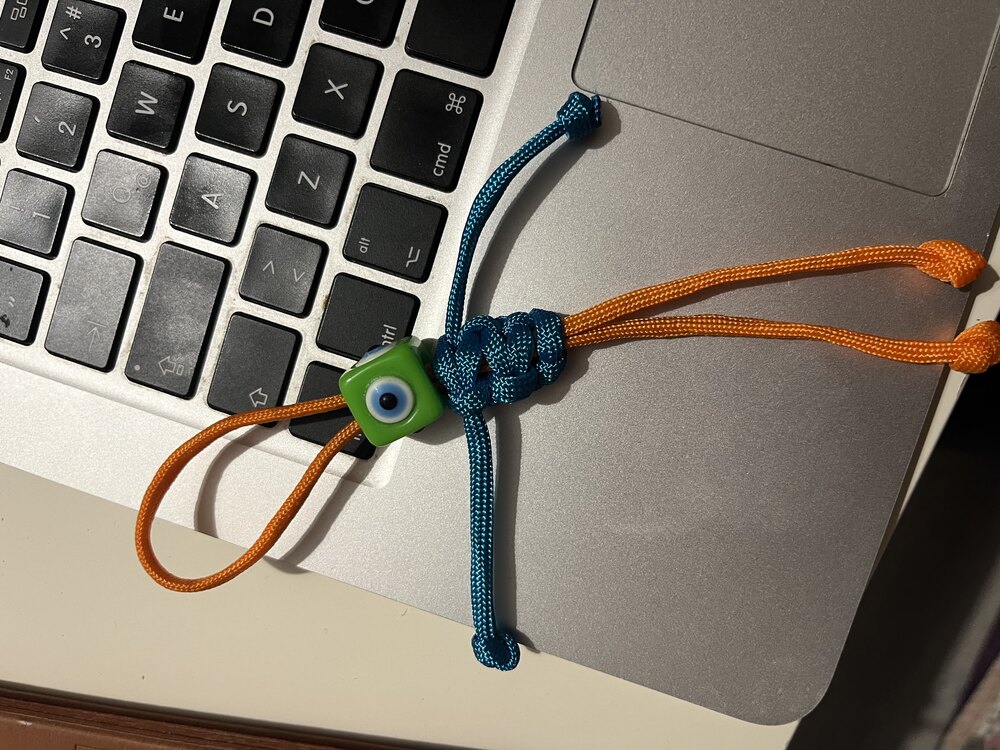 human key chain