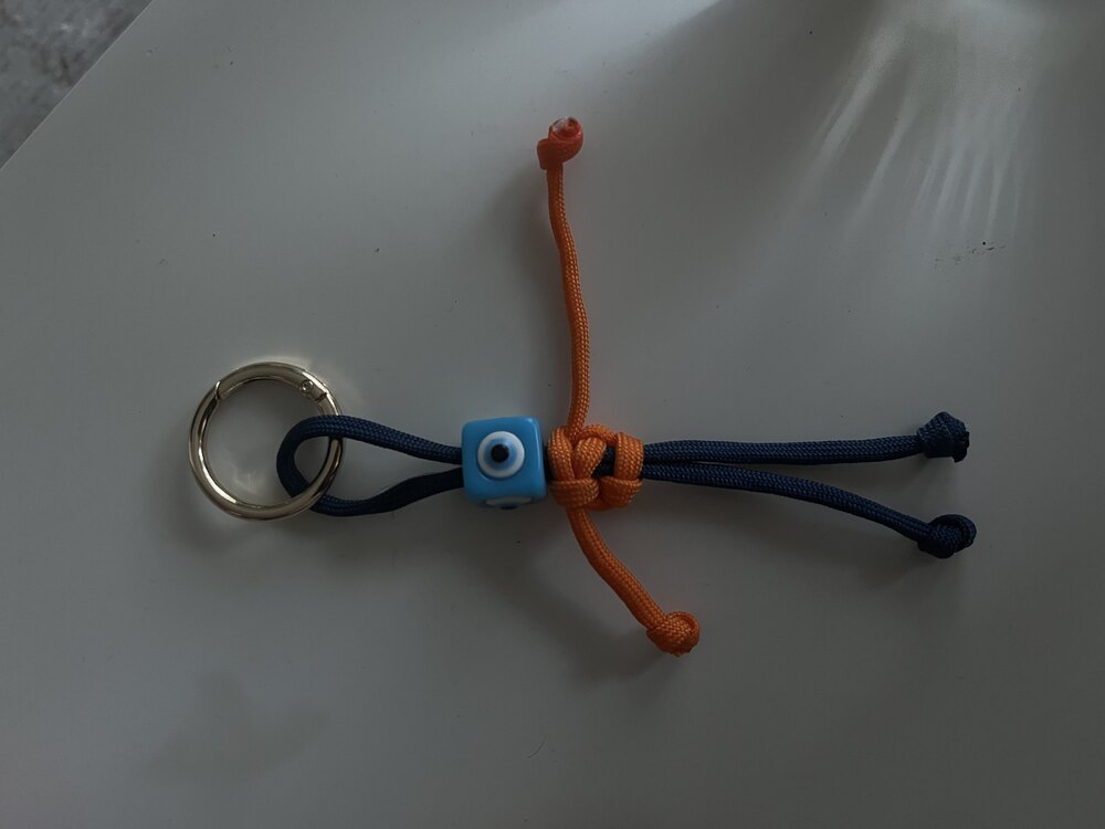 human key chain