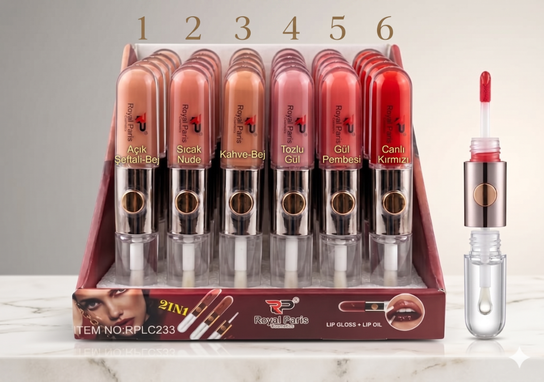 Royal Paris LIP GLOSS + LIP OIL