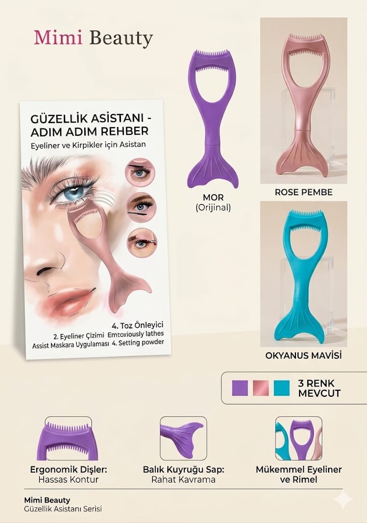 Mina Eyeliner Çekme Aparatı