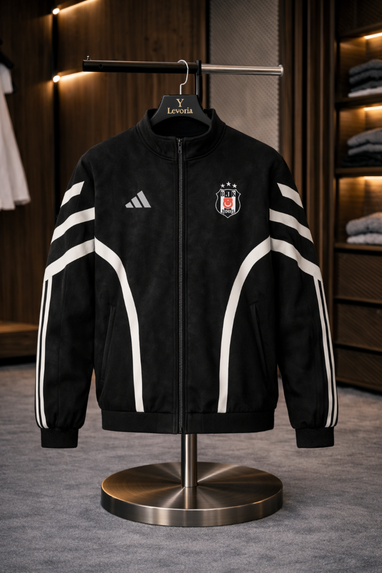 Beşiktaş Retro Tasarım Hırka