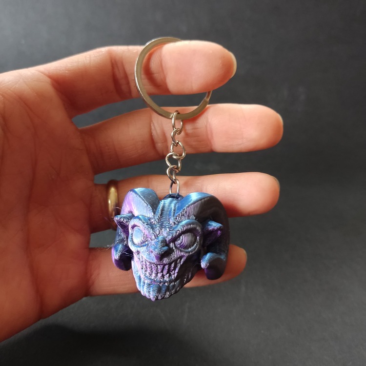 Krampus Kafa Anahtarlık