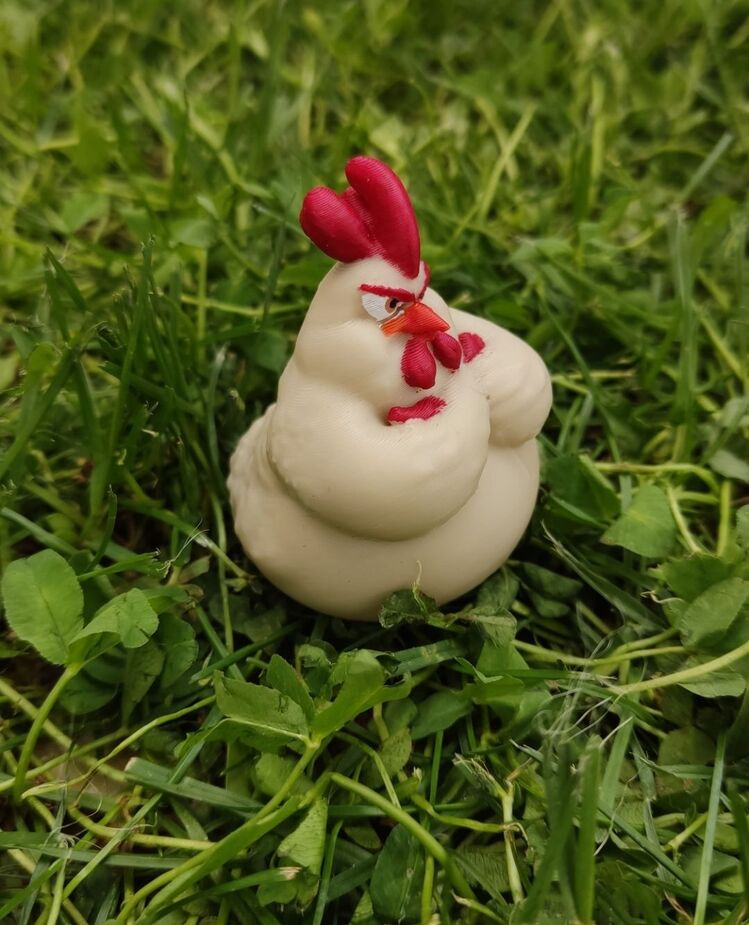 Kuzgın Tavuk Figürü