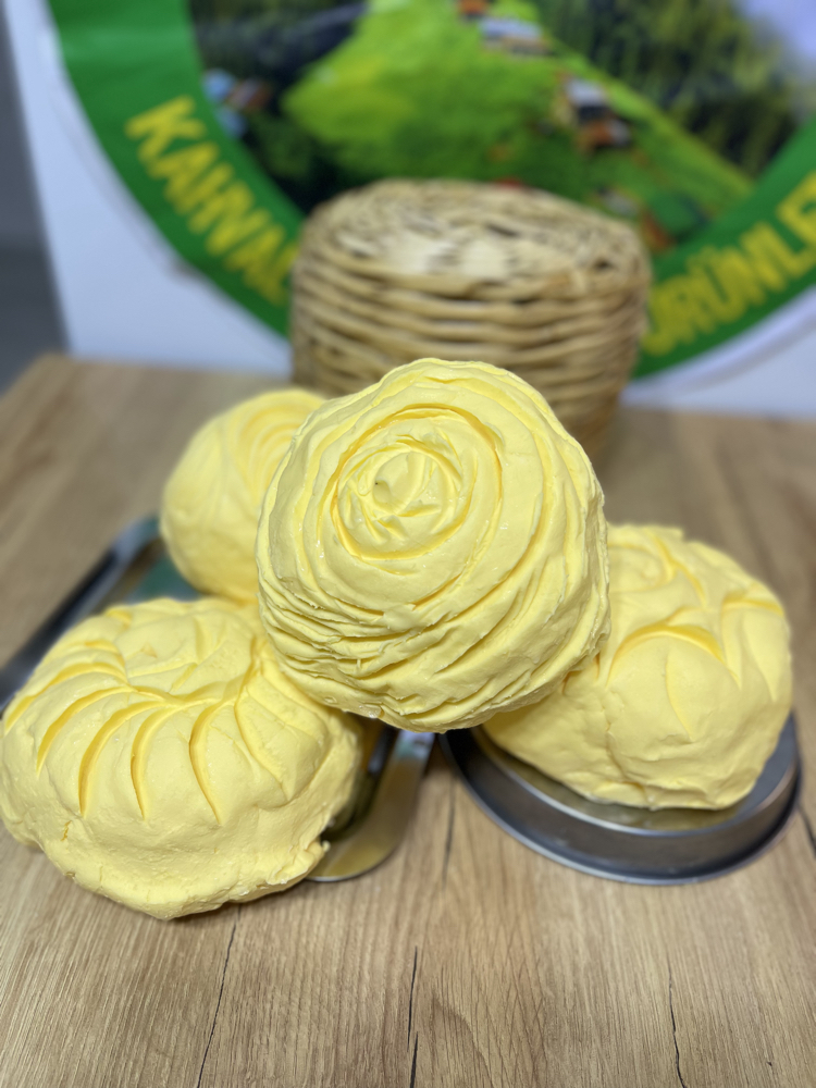 Özel tahta yayık ağaç yayık tereyağı net 1 kg