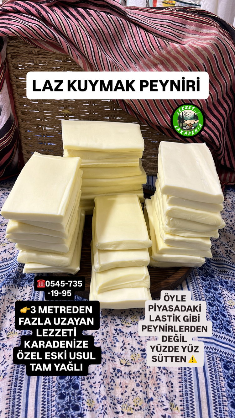 LAZ KUYMAK PEYNİRİ NET 1 kg