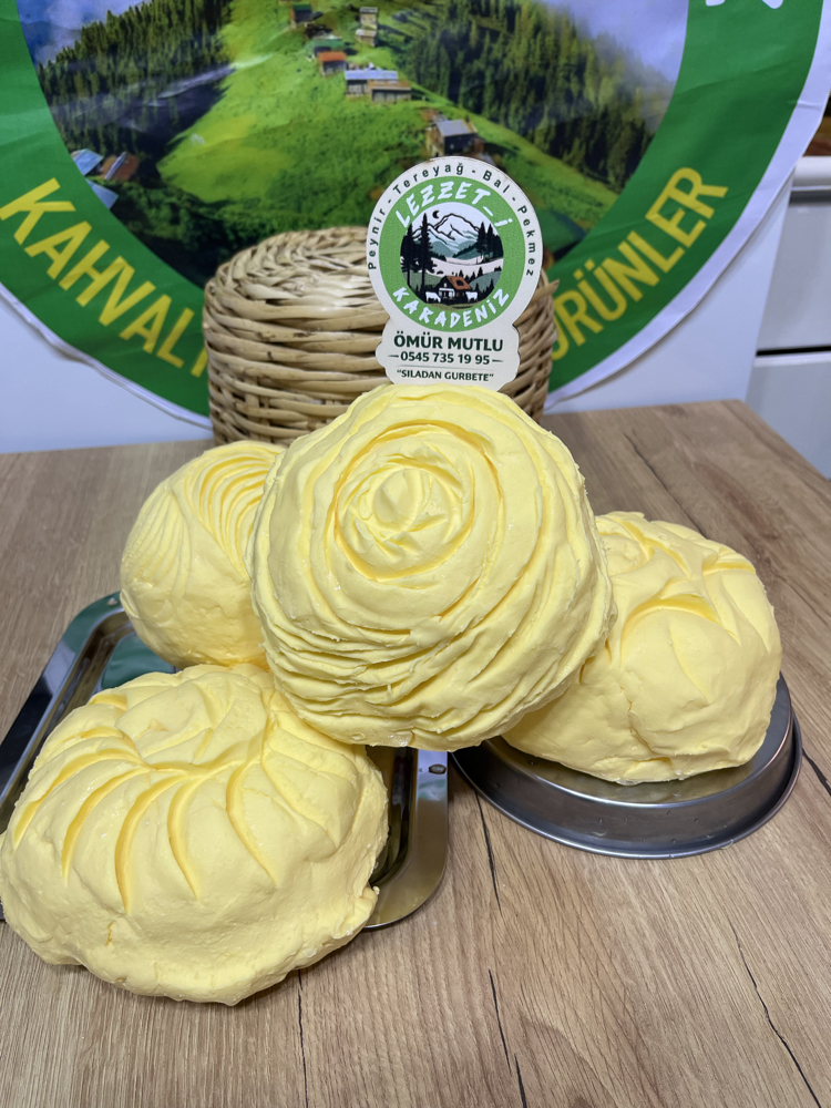 Özel tahta yayık ağaç yayık tereyağı net 1 kg