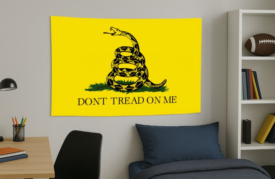 GADSDEN YILANLI 'DON'T TREAD ON ME' | Sarı Bayrak