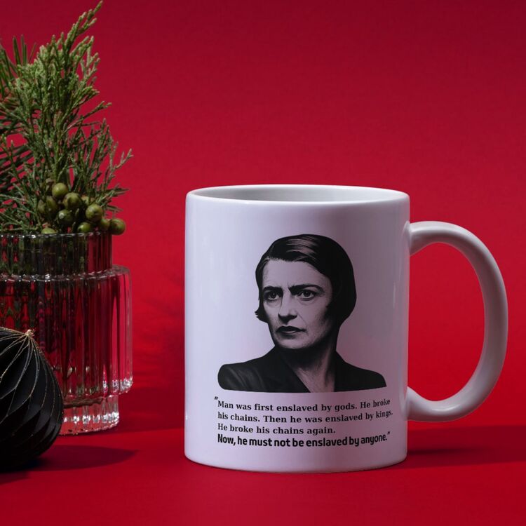 'AYN RAND' | Porselen Kupa