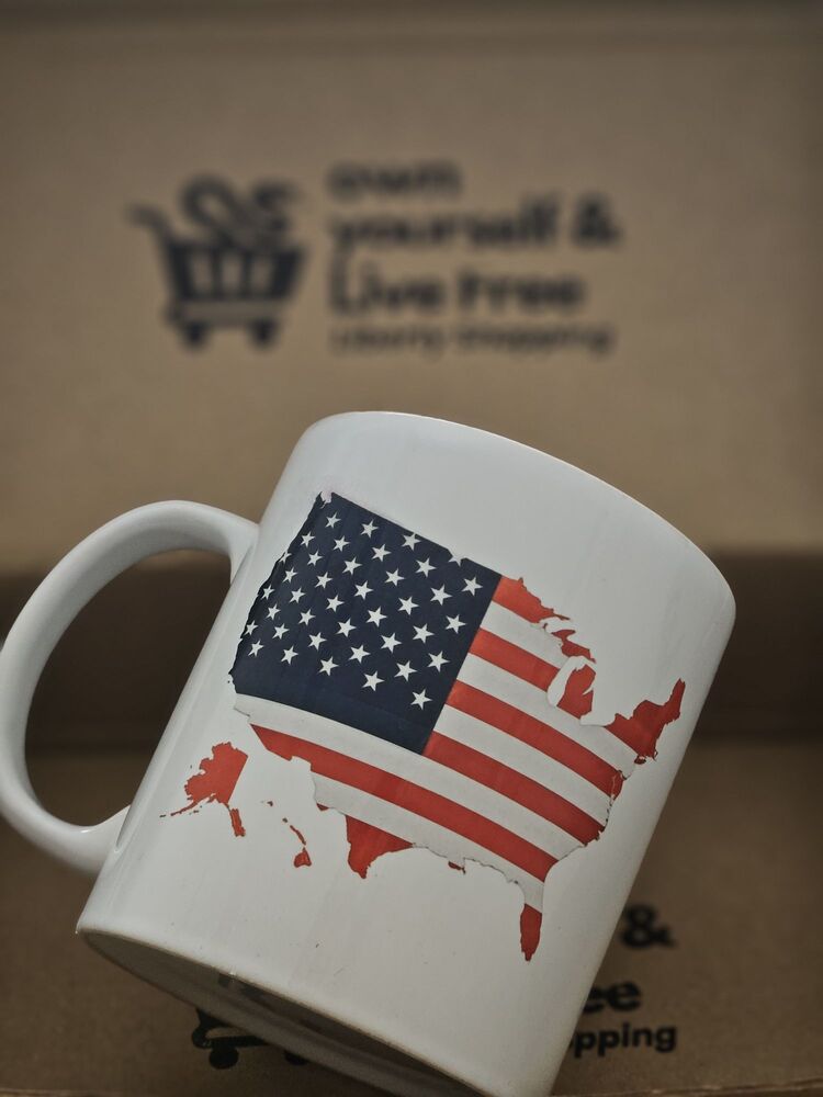 'USA' | Porselen Kupa