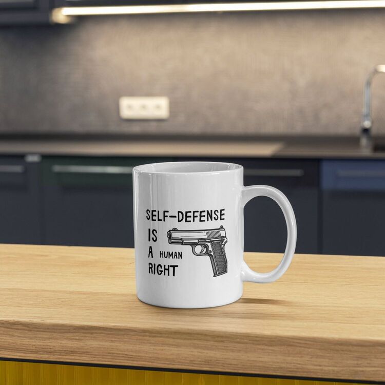 'SELF-DEFENSE MODE' | Porselen Kupa