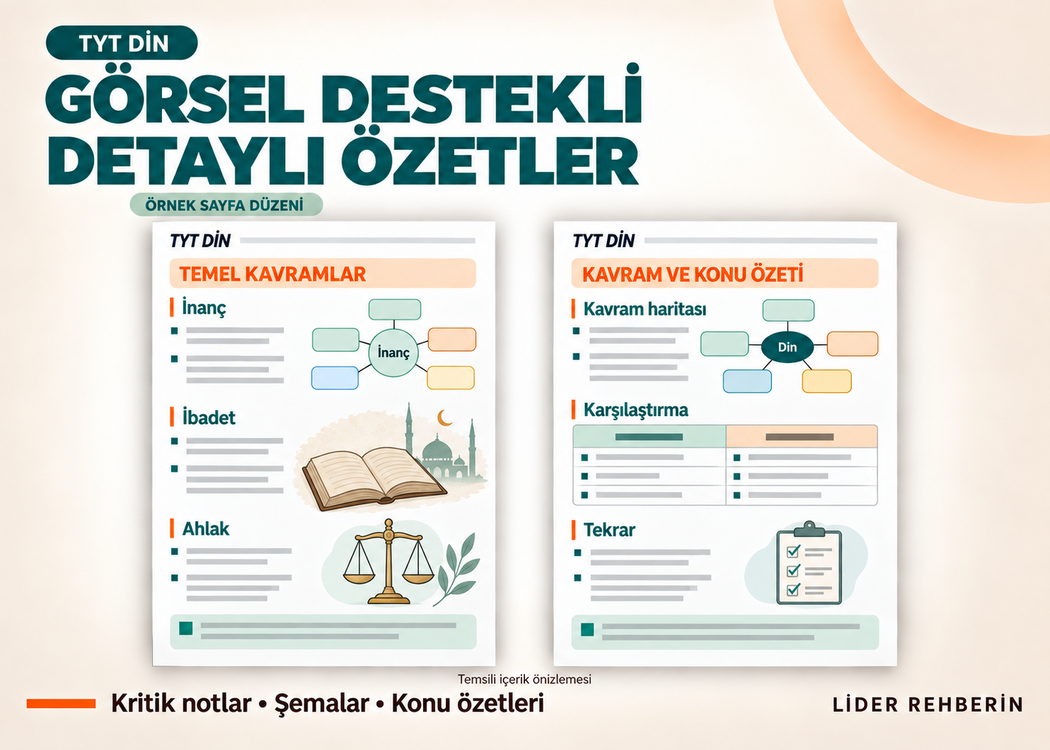 TYT DİN FULL TEKRAR NOTLARI