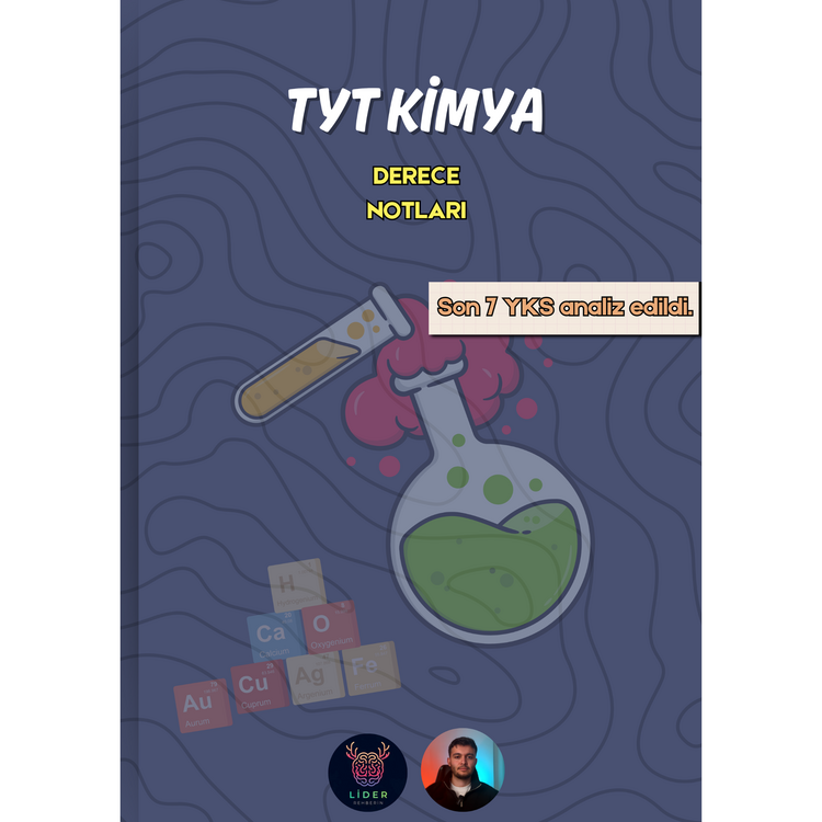 TYT KİMYA FULL TEKRAR NOTLARI | ÖZET