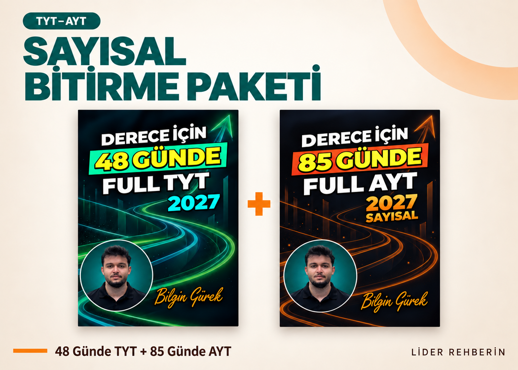 BİLGİN GÜREK TYT - AYT KAMPLARI SAYISAL (DİJİTAL KİTAP)