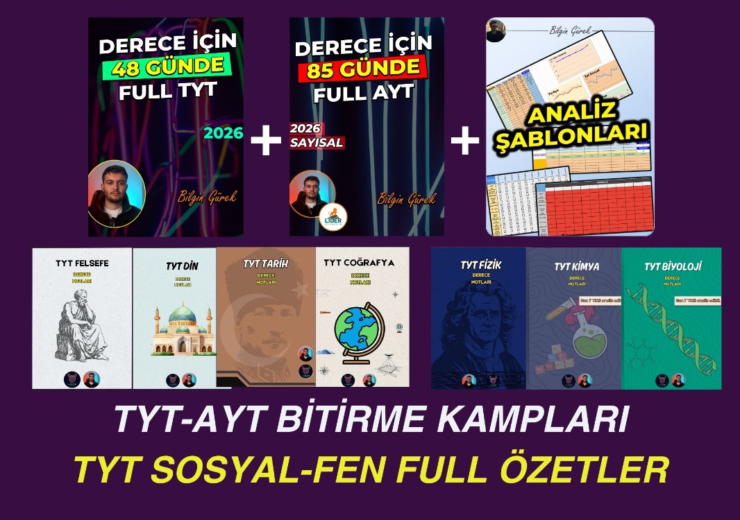 TYT-AYT Tam Set Sayısal