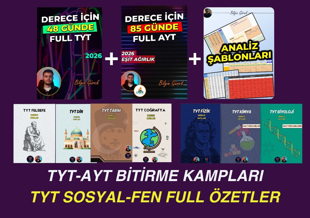 TYT-AYT Tam Set Eşit Ağırlık