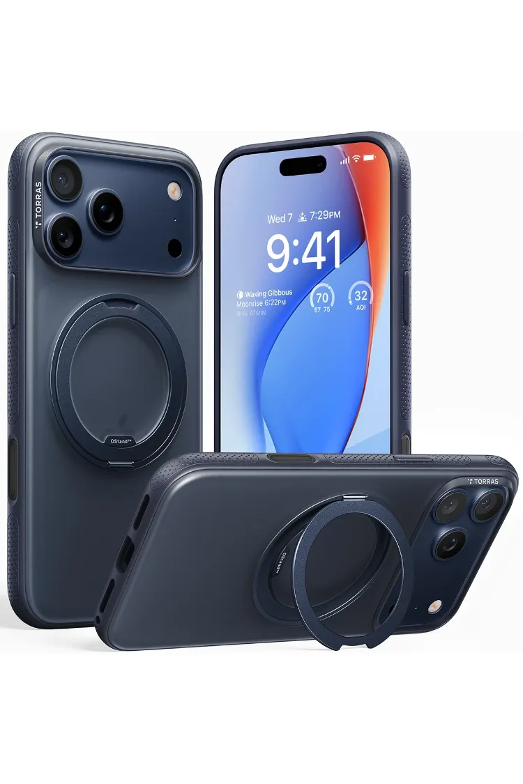 Torras Apple iPhone 17 Pro Max O Stand R Fitness Serisi Magsafe Kılıf