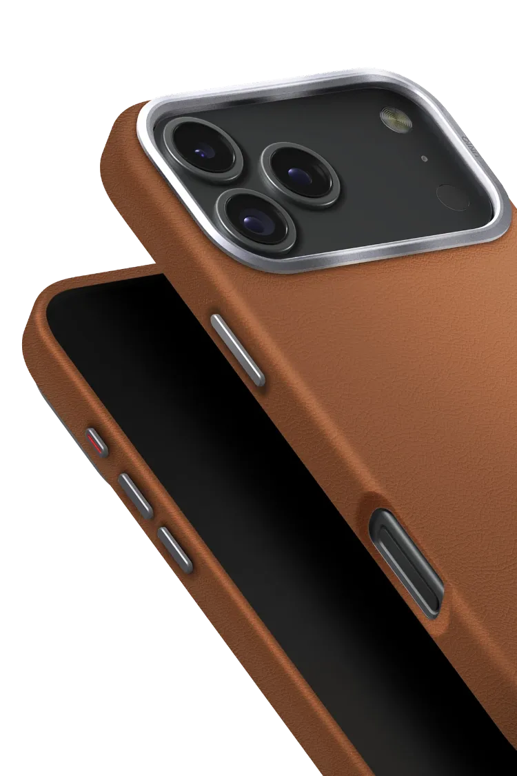 Uniq Apple iPhone 17 Pro  Lyden Magsafe Deri Kapak 